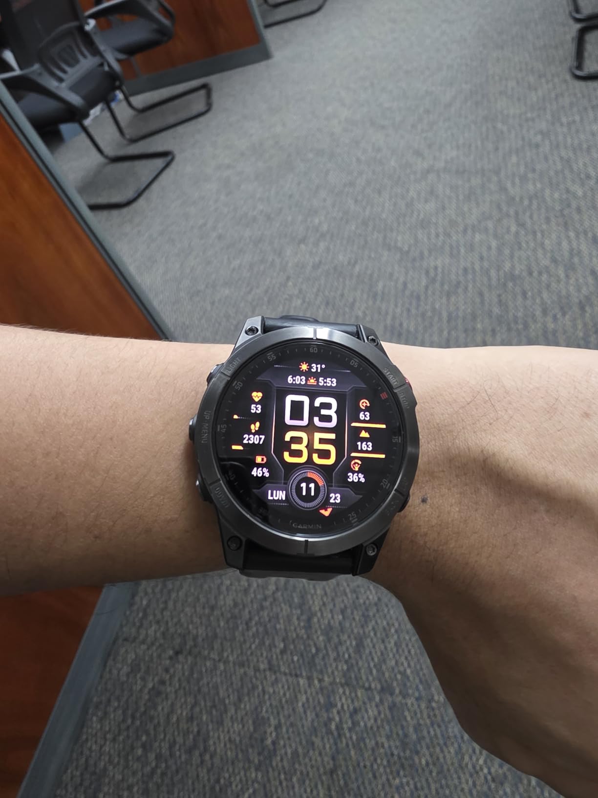 Garmin epix Gen 2, Premium Active smartwatch, Touchscreen AMOLED Display, Adventure Watch with Advanced Features, Slate Steel (Renewed) customer photo 1