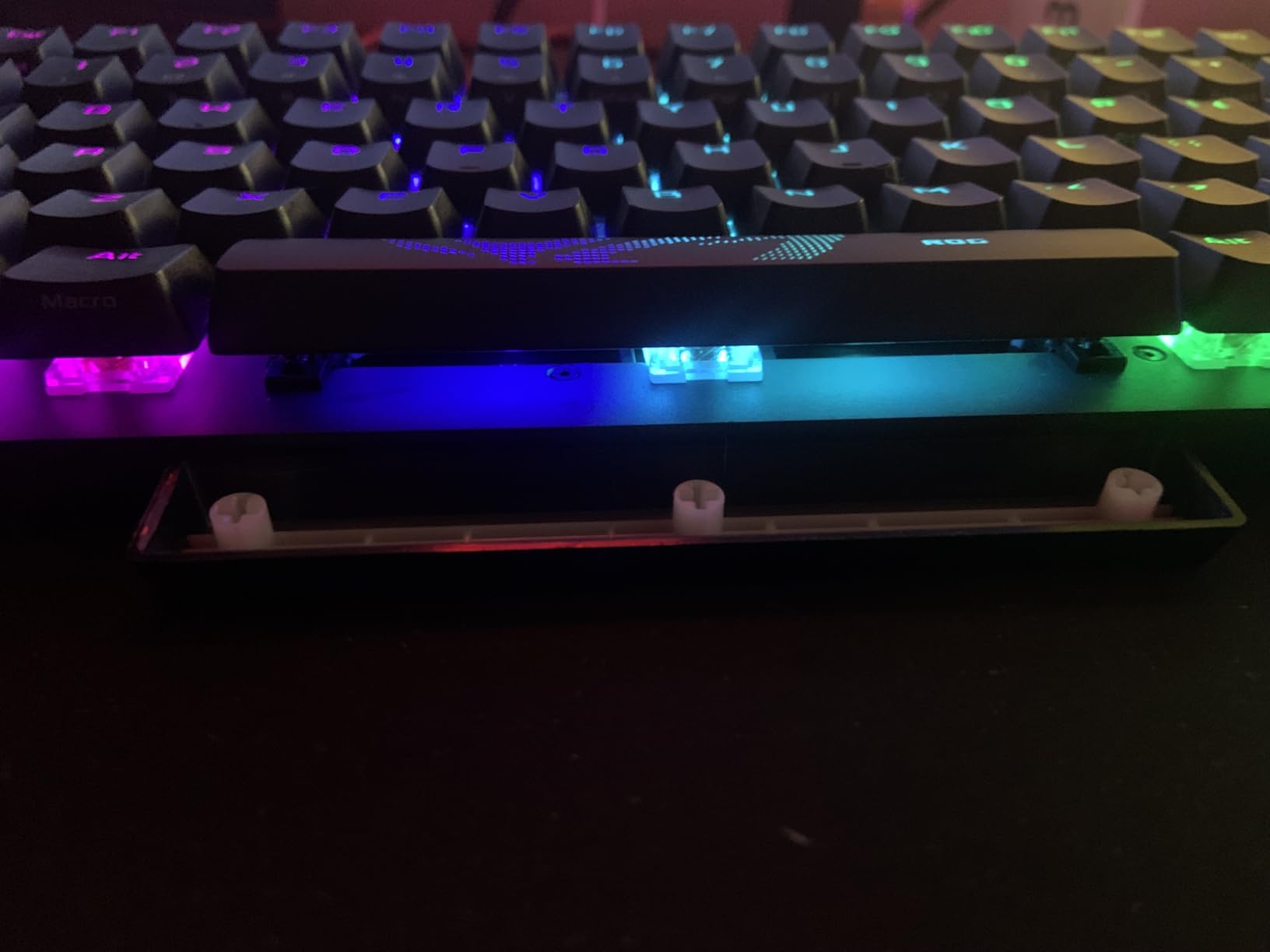 ASUS ROG Strix Scope II 96 Wireless Mechanical Gaming Keyboard - 96% Full-Size, Tri-Mode Connectivity, Hot Swappable Pre-lubed ROG NX Snow Linear Switches, PBT Keycaps, RGB, PC/Mac Support-Black customer photo 2