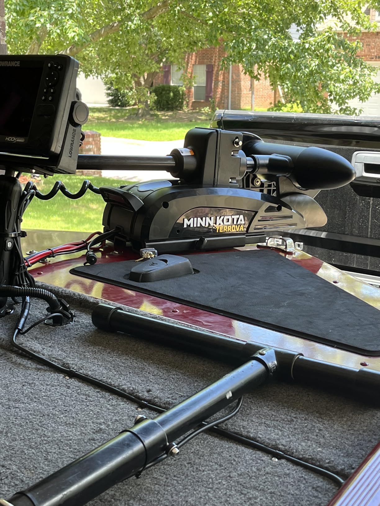 Minn Kota Terrova Bow-Mount Electric Trolling Motor with GPS, Spot-Lock - 80 Lb. Thrust, 60 in. Shaft, Freshwater customer photo 1
