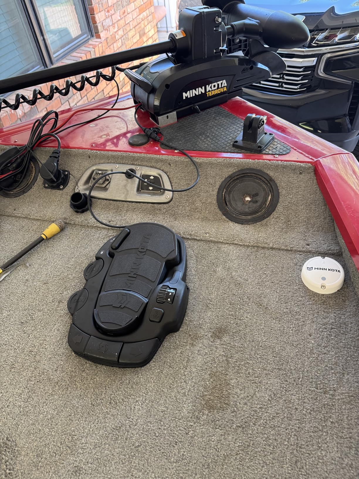 Minn Kota Terrova Bow-Mount Electric Trolling Motor with GPS, Spot-Lock, Dual Spectrum Chirp Sonar - 55 Lb. Thrust, 54 in. Shaft, Freshwater customer photo 2