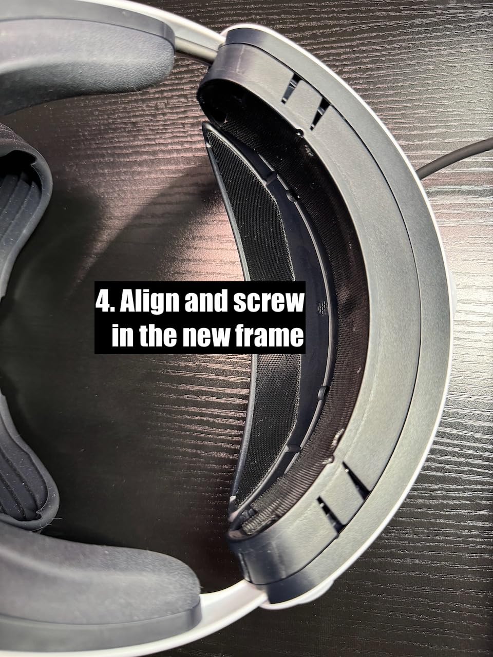 APEXINNO Head Strap for PS VR 2 Accessories - Soft & Comfortable, Anti-Slip Rear Pad, Balanced Weight for Stable Fit customer photo 2