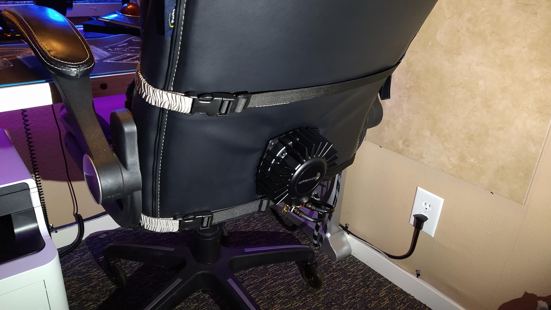 Dayton Audio BST-300EX, 300 Watts RMS, Tactile Bass Shaker, 4 Ohms Impedance - Turn Any Surface into a Speaker System - Generates Subwoofer Lows customer photo 1