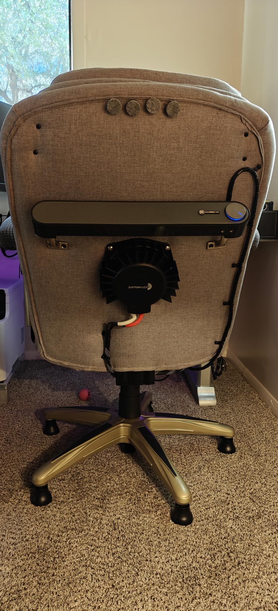 Dayton Audio BST-300EX, 300 Watts RMS, Tactile Bass Shaker, 4 Ohms Impedance - Turn Any Surface into a Speaker System - Generates Subwoofer Lows customer photo 2