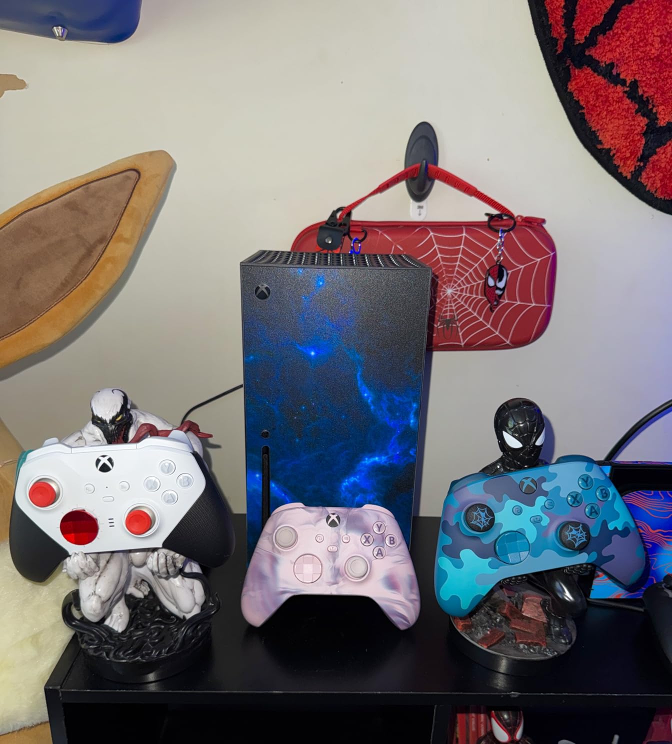 Skin Sticker for Xbox Series X Console, Full Set Vinyl Decal Protective Wrap Cover for Wireless Controller (Green) customer photo 1