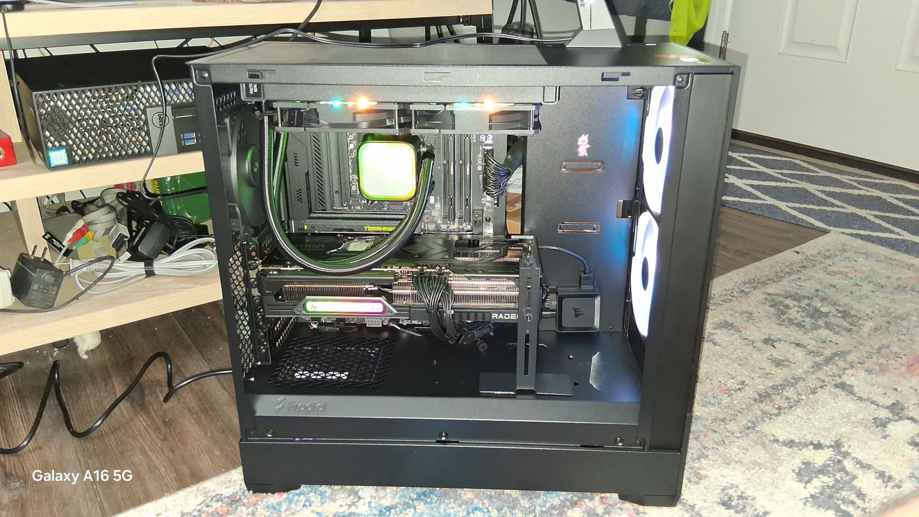 GPU Support Bracket, Graphics Card Support, GPU Brace, Video Card Holder Bracket with Bottom Adhesive, GPU Stand, Adjustable Anti Sag GPU Stand 35-120mm, Support GPU 4090 Thickness Support up to 75mm customer photo 1