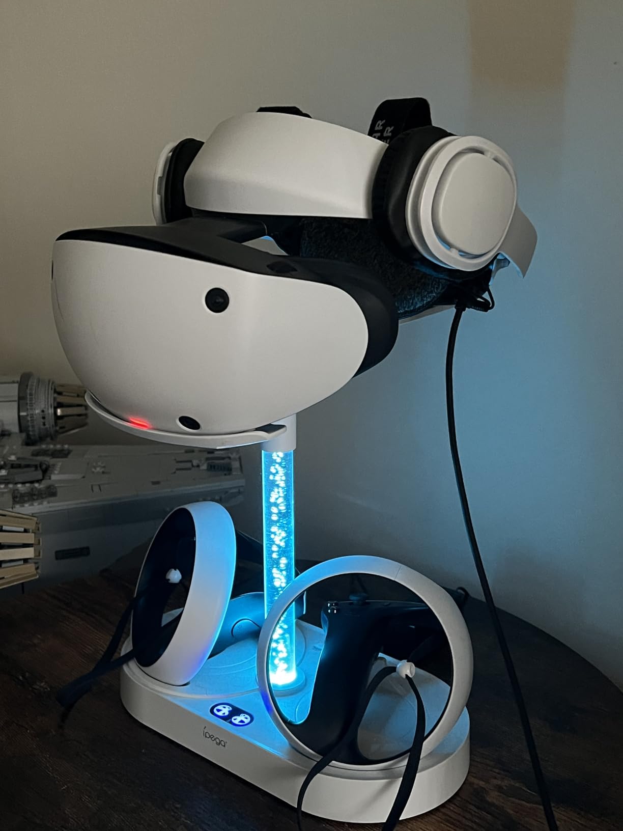 Globular Cluster PH2 Stereo VR Headphones for PS VR 2 - Clip On Design Easy to Install and Remove - Looks Tidy with Cable Router - More Comforable Than in-Ear Buds -75mm x 90mm Earmuffs White customer photo 2