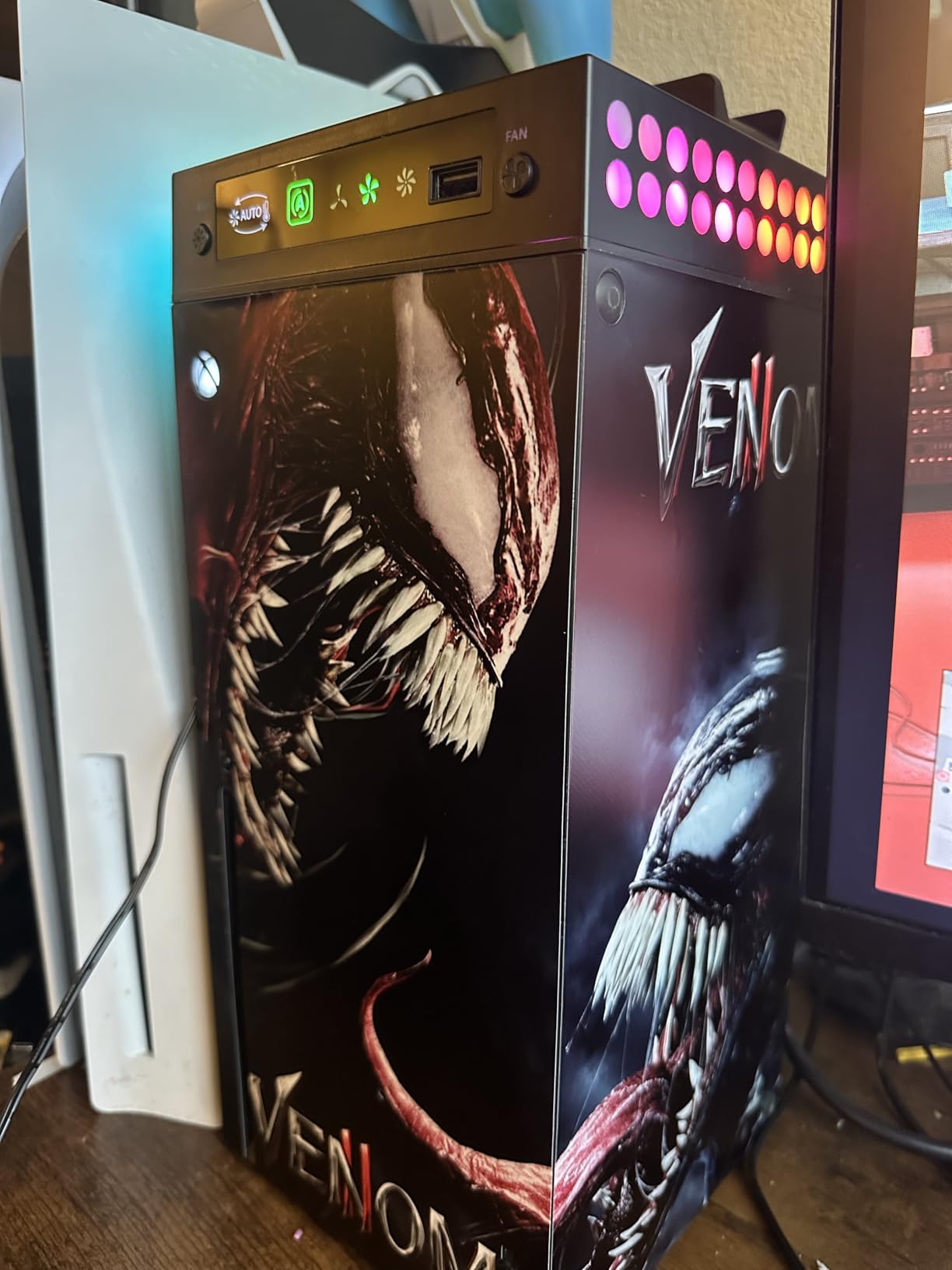 XB Series X Console Controllers Skin Decals Stickers Aliens Wrap Vinyl for XB Series X Console Horror customer photo 1