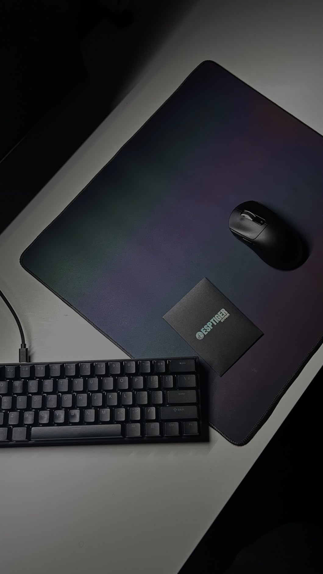 ESPTIGER ICE V2 DIY Universal Mouse Skates, 40-Piece PTFE Dots, 4 Sizes, White | Smooth Glide Feet with Curved Edges and 3M Adhesive for Custom Upgrades customer photo 1