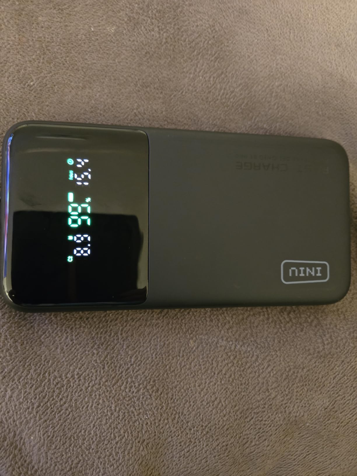 INIU 140W Laptop Power Bank, Flight-Safe 27000mAh High Capacity Portable Charger with USB C Cable, Digital Display, 3 Ports Travel External Battery Pack customer photo 2