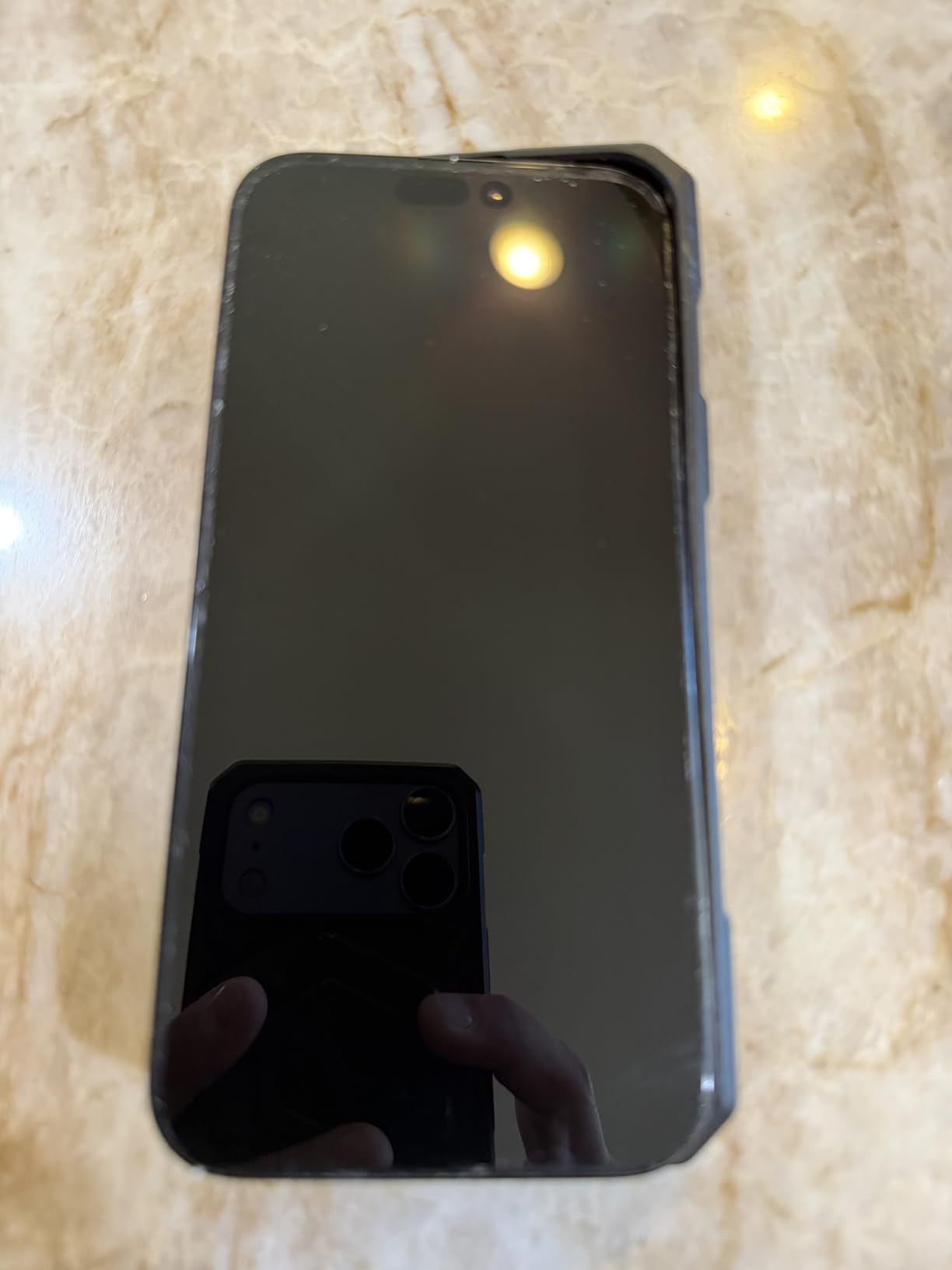 ZAGG Glass+ Screen Protector for Phone 15 Pro - 3X Stronger with Reinforced Edges, Scratch & Smudge-Resistant Surface, InvisibleShield, Easy to Install customer photo 1