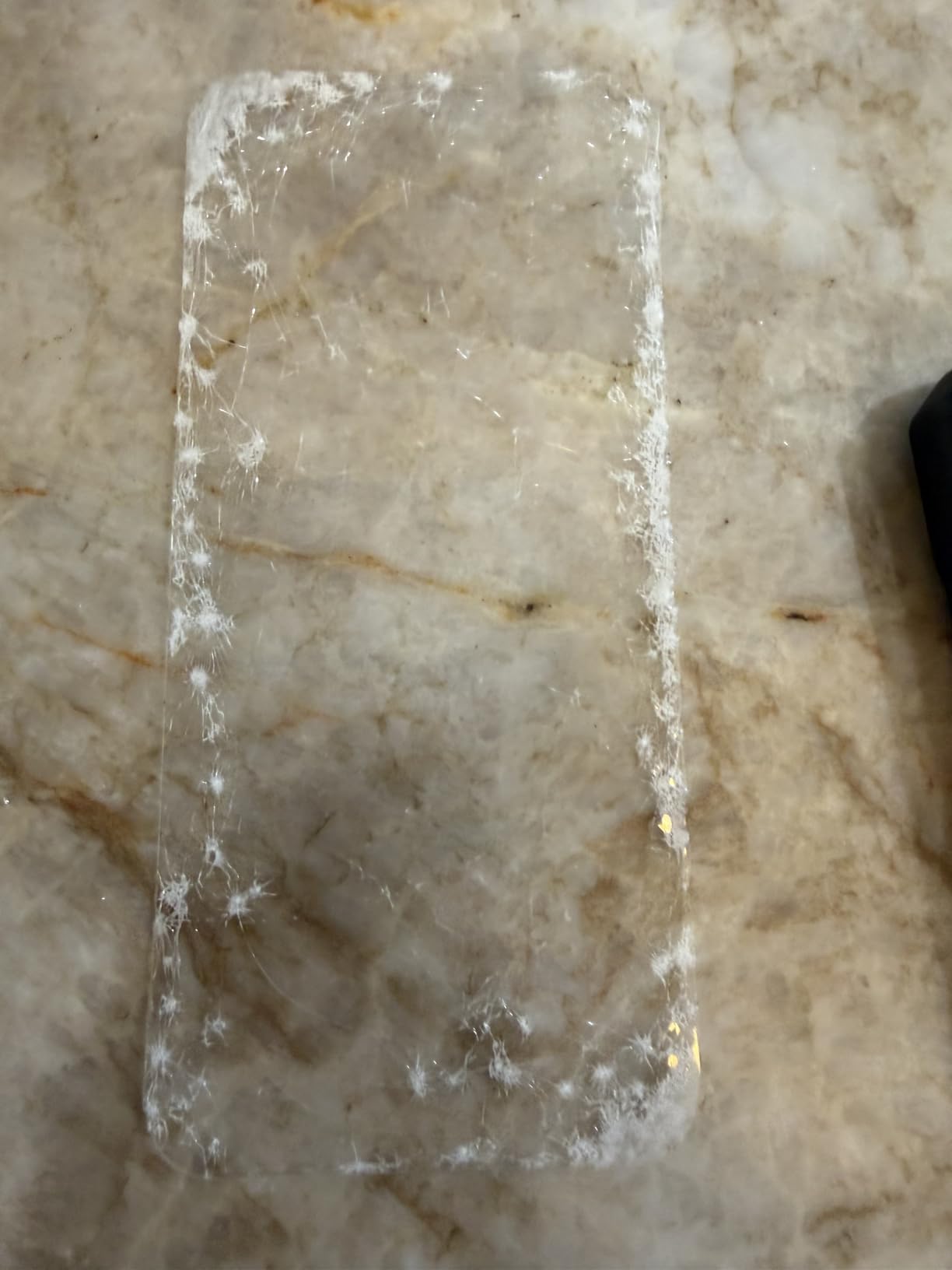 ZAGG Glass+ Screen Protector for Phone 15 Pro - 3X Stronger with Reinforced Edges, Scratch & Smudge-Resistant Surface, InvisibleShield, Easy to Install customer photo 2