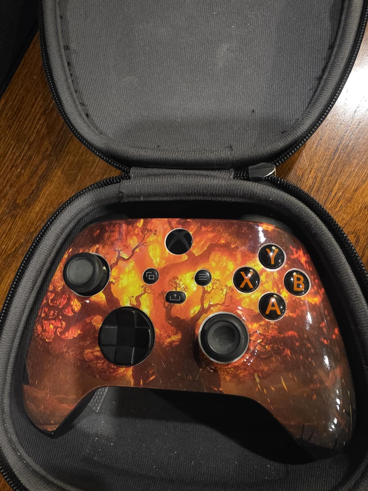 eXtremeRate ABXY Buttons for Xbox Series X & S Controller, Three-Tone Black & Clear with New Hope Gray Classic Symbols Custom Action Buttons for Xbox One S/X, Elite Series 2 & 1 Wireless Controller customer photo 1