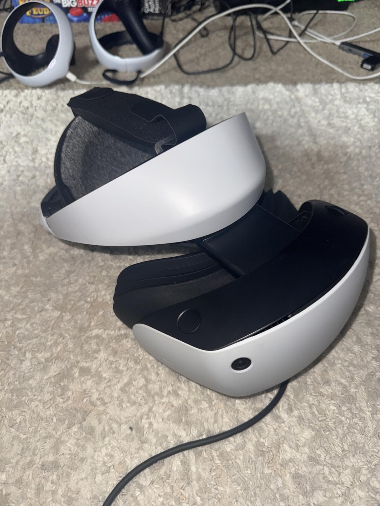 CMP2 Comfortable Mod for PS VR 2 - Sweet Spot Keeper- Weight Balancer-Soft Forehead Pad-Bigger Softer Anti-Slip Rear Pad customer photo 1