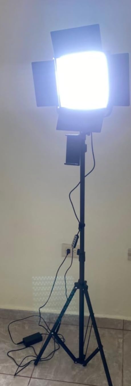 2-Pack RGB Photography Lighting Kit, 50W Bi-Color Professional LED Studio Lights, 2300k~8500k Dimmable Photo Lights for Photography Filming Camera Video Recording Stage Shooting Streaming TikTok customer photo 2