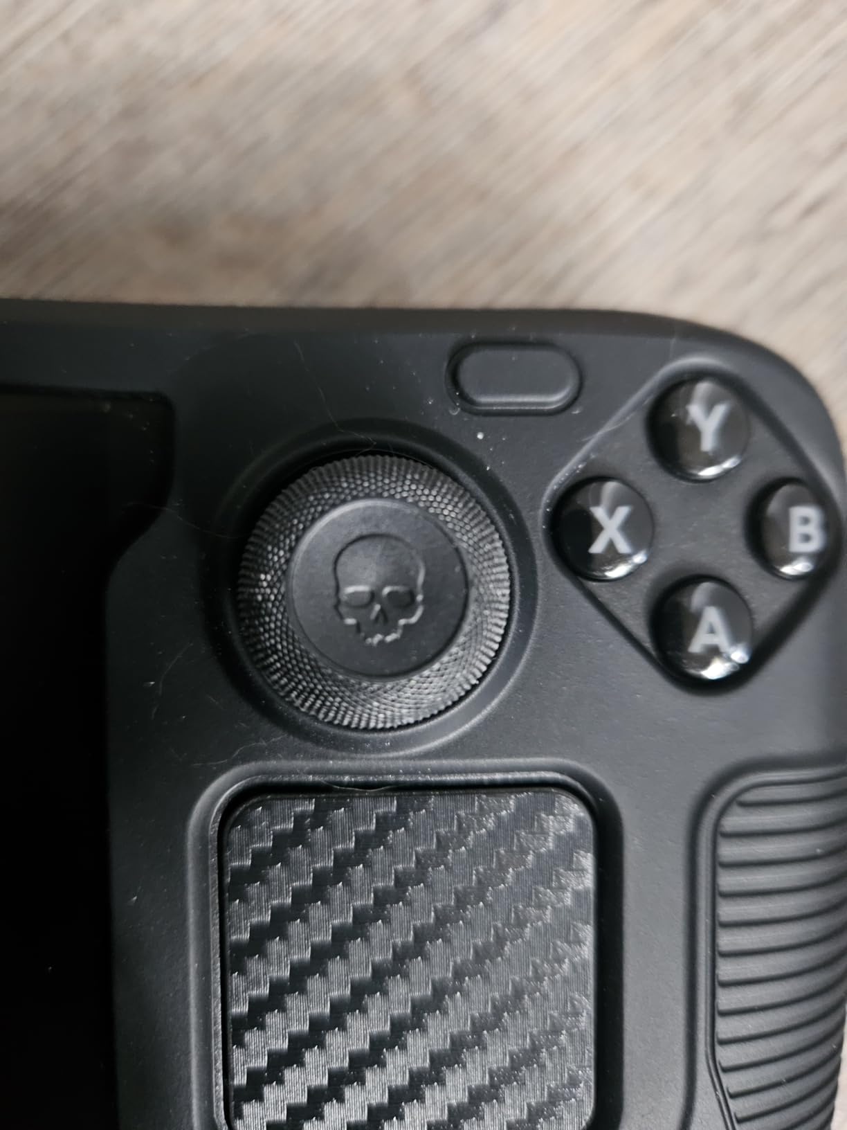 Thumb Grip Caps for Steam Deck/ROG Ally, Silicone FPS/TPS Thumb Thumbsticks Grip Set Joystick Cap Analog Stick Cap Cover Compatible for Steam Deck/ASUS ROG Ally Controller customer photo 1