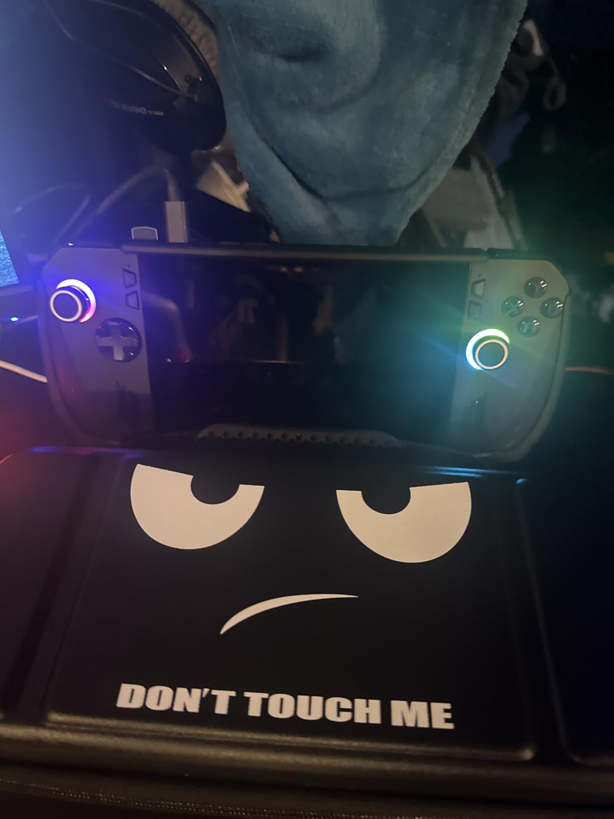 Fintie Case for ASUS ROG Ally X 2024 / ROG Ally 2023, Shockproof Protective Cover Hard Shell with Inner Pocket & 14 Game Card Slots (Black) customer photo 2