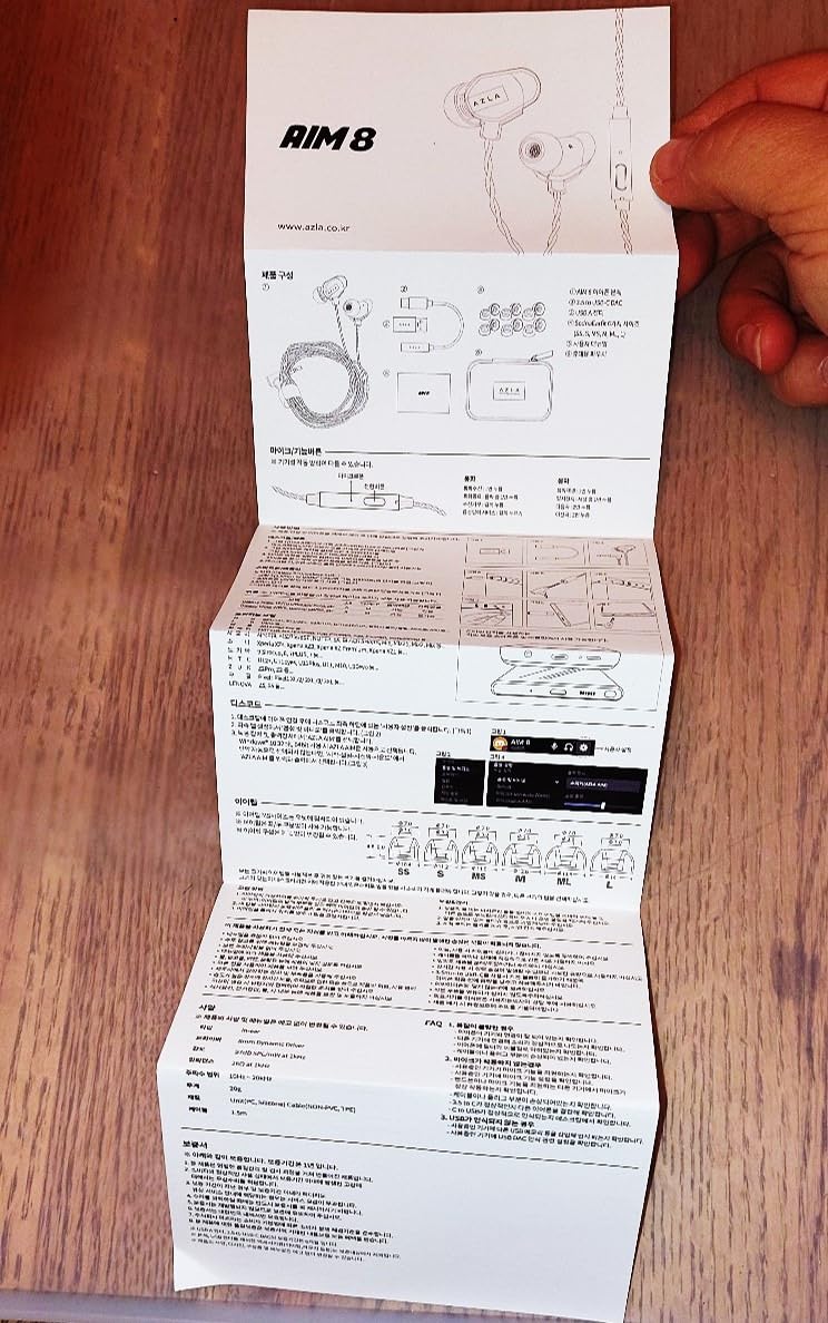 AZLA AIM8 Wired Earphone with Microphone, Gaming Earbuds with FPS Audio Profiles, Clear Mic for PC, PS5, Xbox, and More - Plug & Play Compatibility, IEM for Gaming customer photo 1