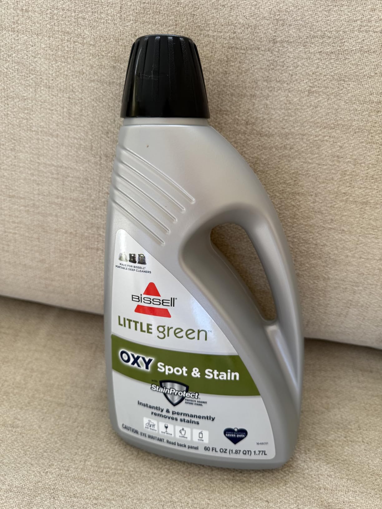 Bissell Little Green Spot & Stain Formula for Portable Carpet Cleaners, 2038G customer photo 2