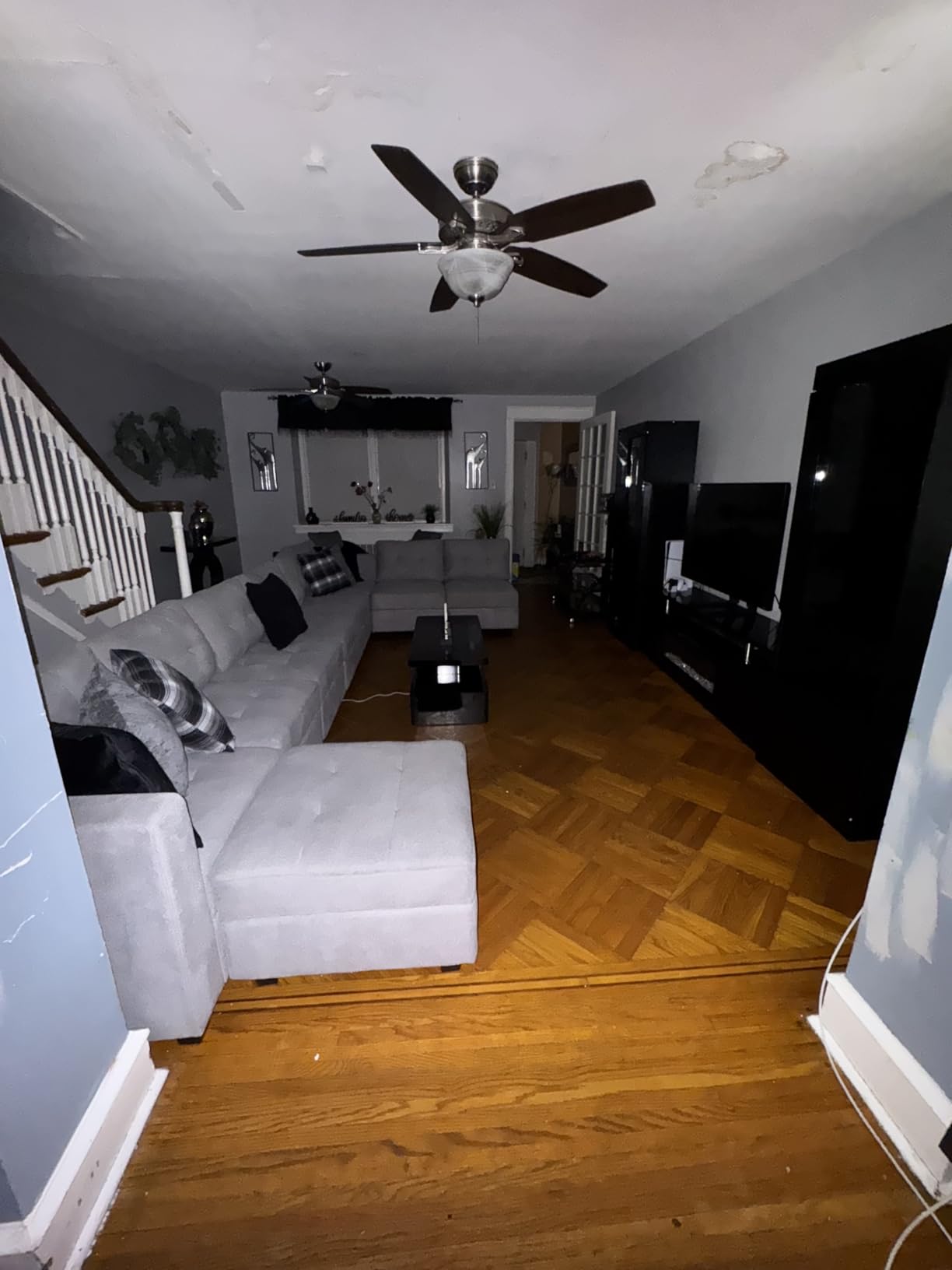 AMERLIFE Entertainment Center with Fireplace and Bookcases, Includes 80
