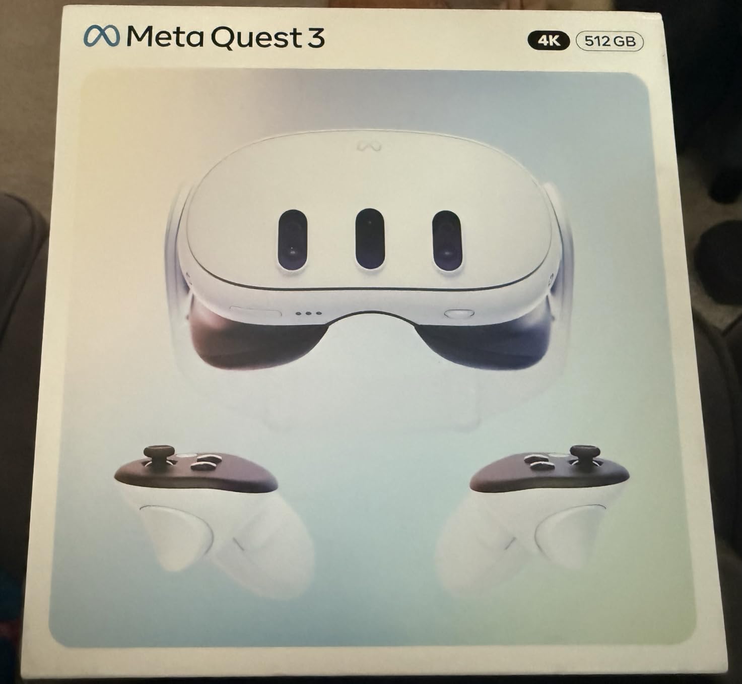 Meta Quest 3 512GB | VR Headset - Thirty Percent Sharper Resolution - 2X Graphical Processing Power - Virtual Reality Without Wires - Access to 40+ Games with a 3-Month Trial of Meta Horizon+ Included customer photo 1