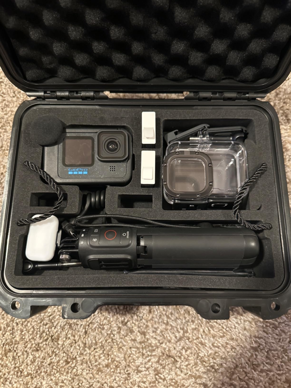 HERO12 Black Creator Edition - Includes HERO12 Black, Volta (Battery Grip, Tripod, Remote), Media Mod, Light Mod, Enduro Battery, and Carrying Case customer photo 1