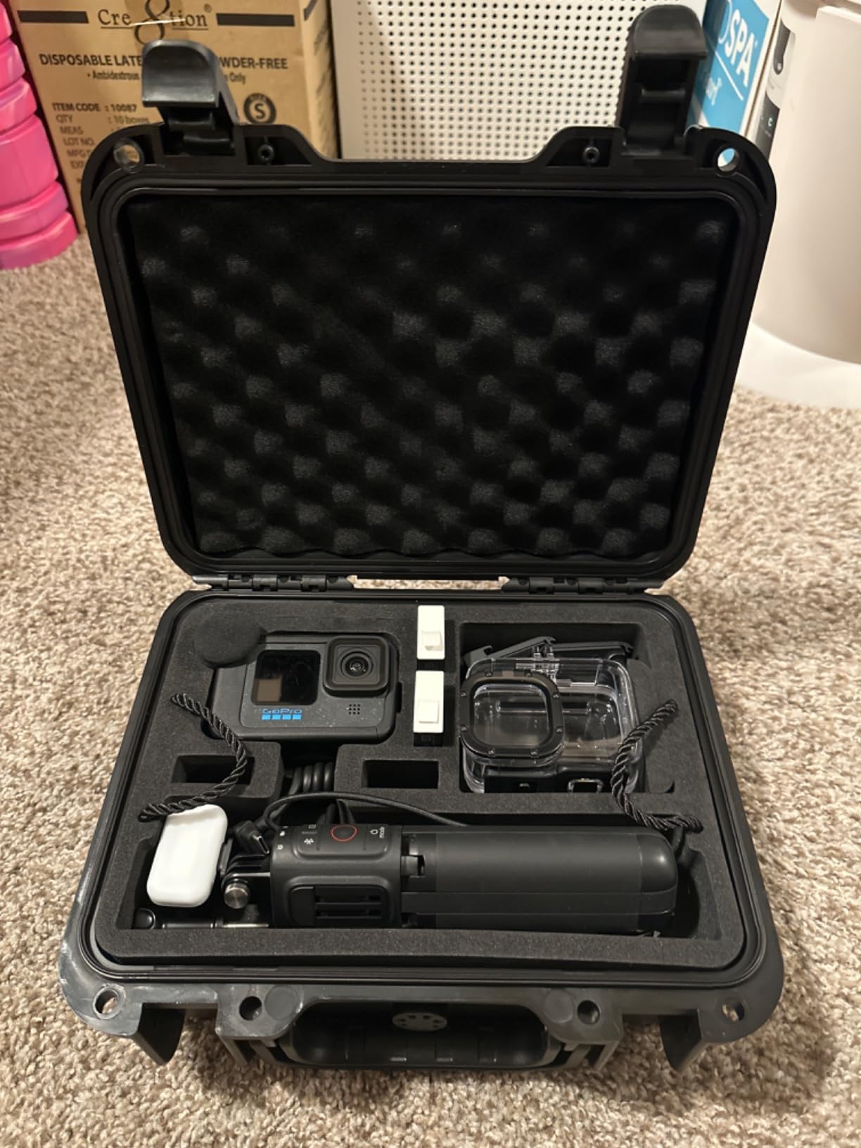 HERO12 Black Creator Edition - Includes HERO12 Black, Volta (Battery Grip, Tripod, Remote), Media Mod, Light Mod, Enduro Battery, and Carrying Case customer photo 2