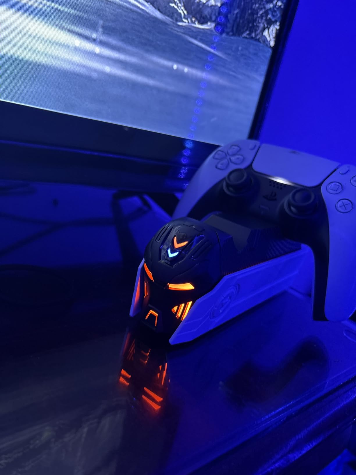 Upgraded for PS5 Controller Charger with Fast Charging AC Adapter, Dual Controller Charging Station Stand for PlayStation 5, Docking Station Replacement for PS5 Accessories Kits customer photo 1