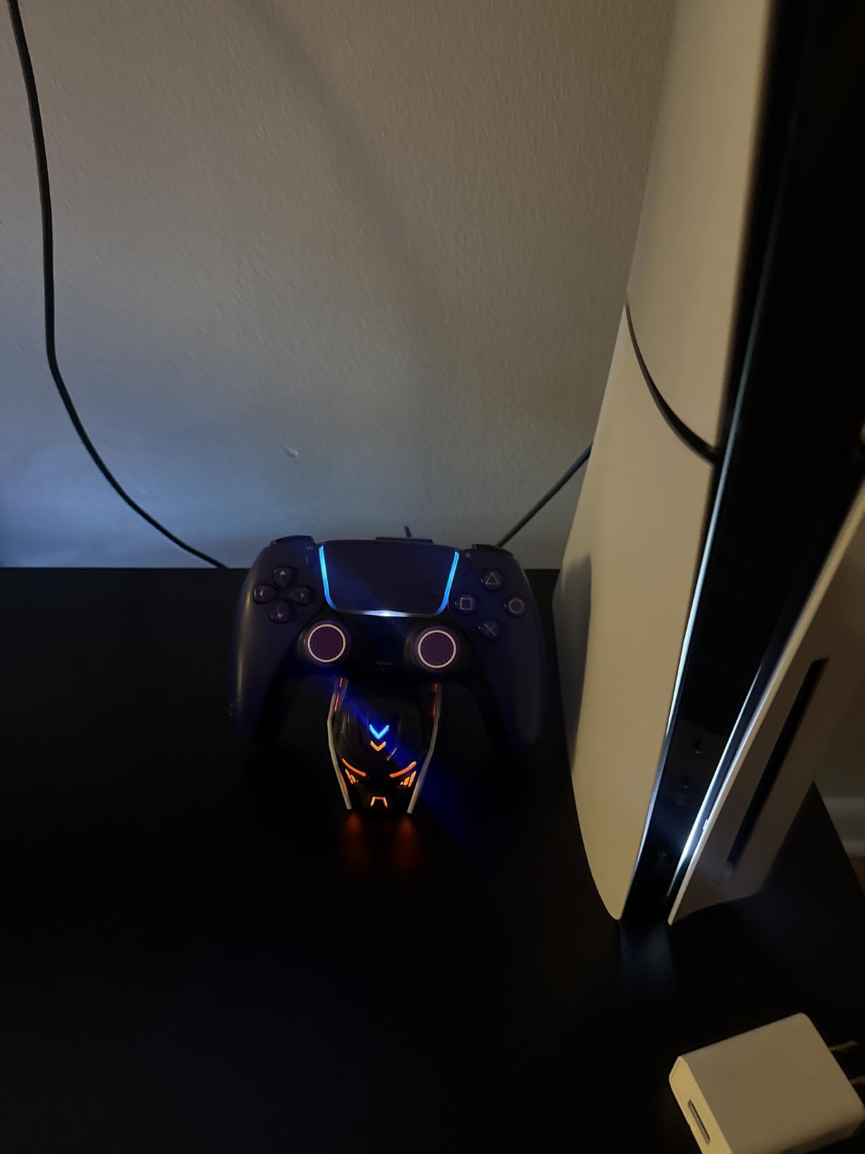 Upgraded for PS5 Controller Charger with Fast Charging AC Adapter, Dual Controller Charging Station Stand for PlayStation 5, Docking Station Replacement for PS5 Accessories Kits customer photo 2