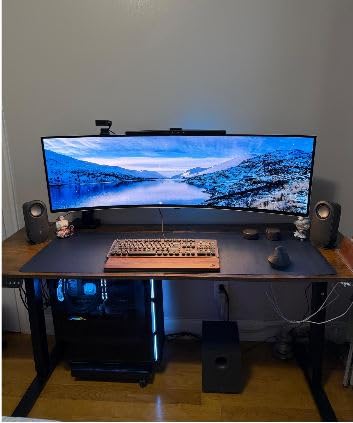 Samsung 49 Odyssey G93SC Series Curved Gaming Monitor, QD-OLED, 240Hz, 0.03ms, DQHD, G-Sync Compatible, FreeSync Premium Pro, Adjustable Stand customer photo 1