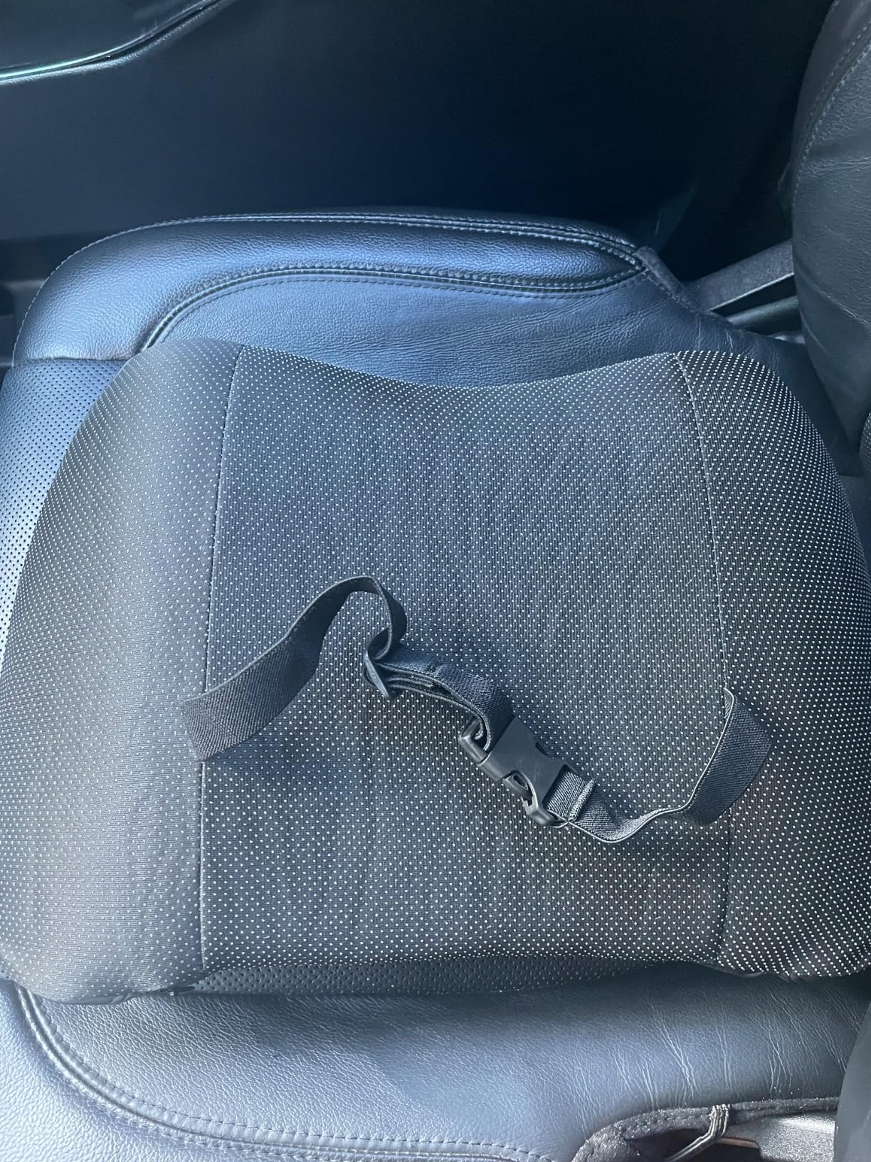 Lumbar Support Pillow for Car, Memory Foam Lumbar Pillow for Lower Back Pain Relief - Back Cushion for Driving, Chair Support for Car-Office Chair, Wheelchair customer photo 2