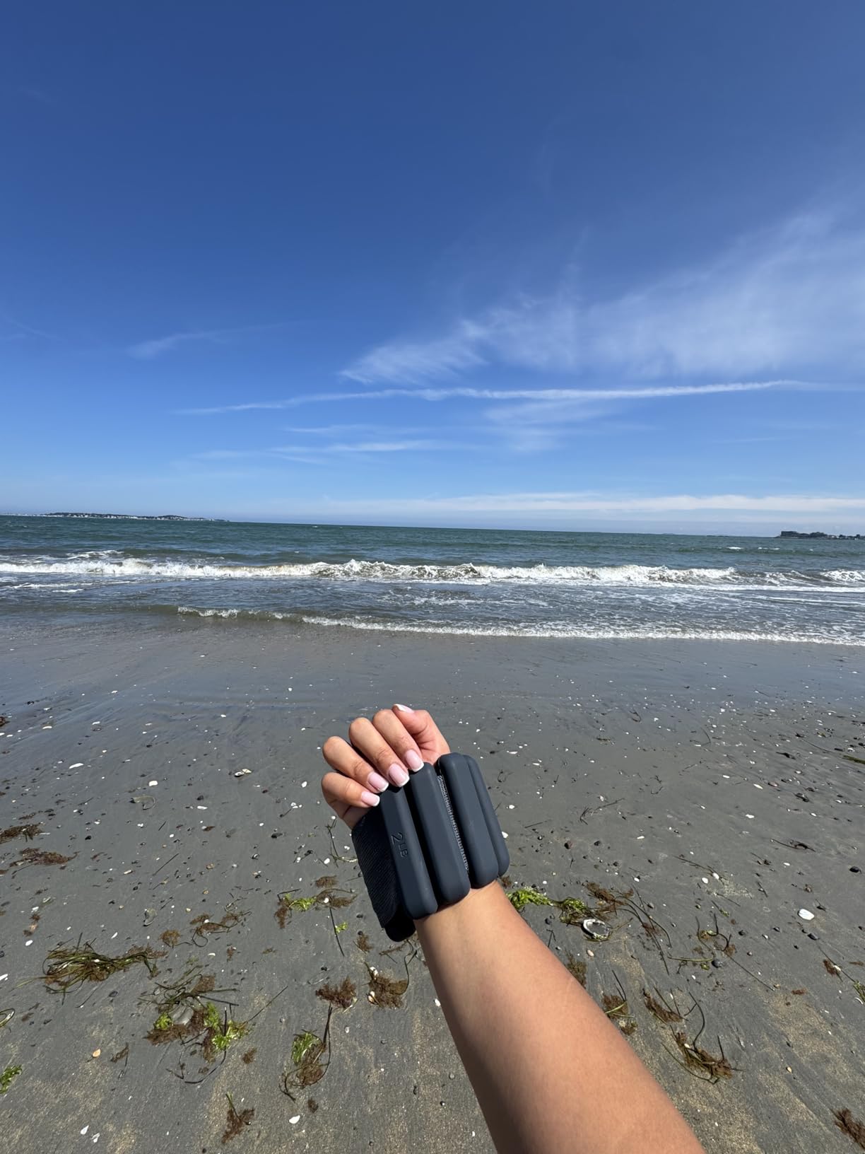 Bala Bangles Wrist & Ankle Weights - Adjustable Weighted Bands for Women & Men - Soft Silicone Arm & Leg Weights for Pilates, Yoga, Walking, Barre, Home Workout & Strength Training Exercise customer photo 2