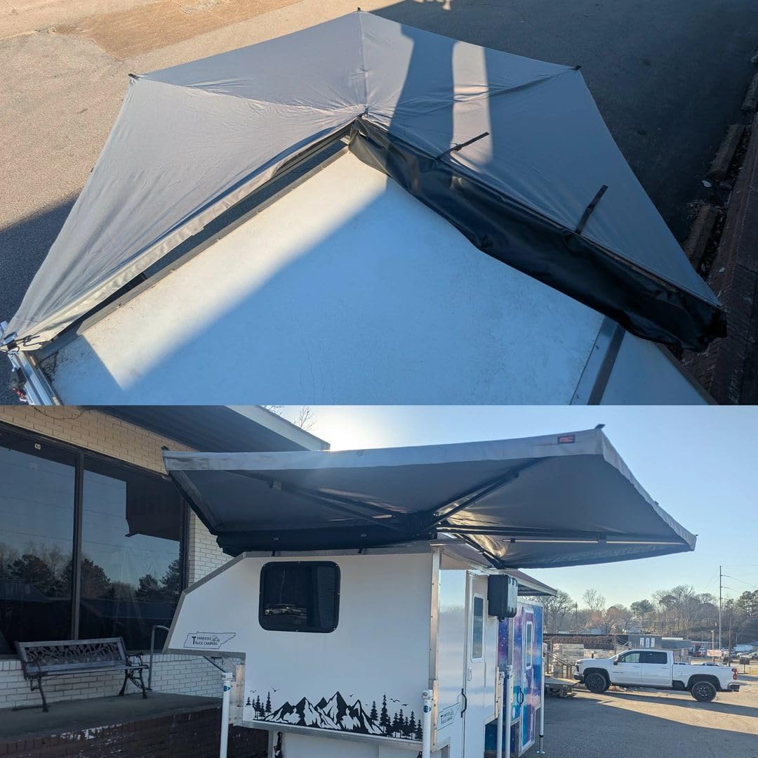 Rough Country 270-Degree Awning - Fits Drivers Side, Full Coverage Shade for Trucks, SUVs, and Off-Road Vehicles, Durable, Weather-Resistant customer photo 1