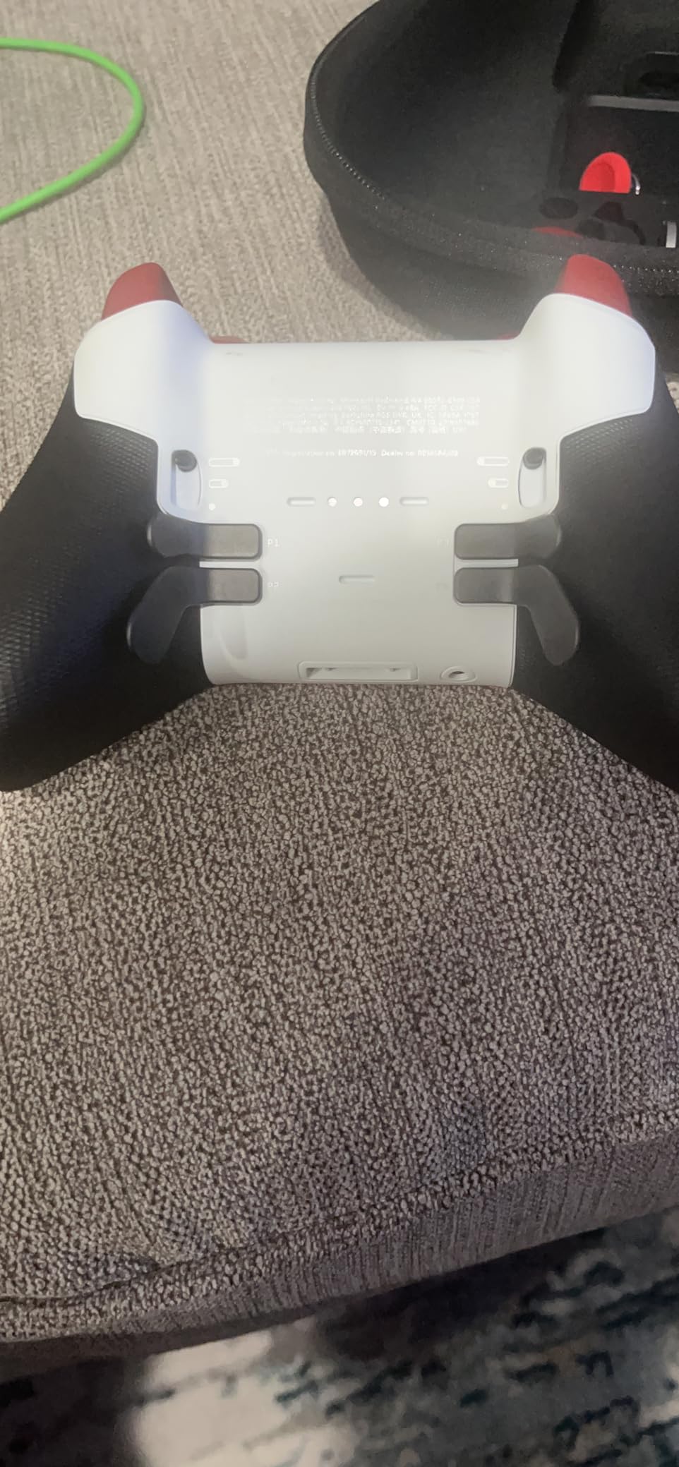 Sedicoca Complete Component Pack for Xbox Elite Wireless Controller Series 2,package Includes 1 Carrying Case 1 Dock, 4 Paddles, 2 DPads, 6 Thumbsticks,1Tool, for Xbox One Elite Series 2 Core Replacement Parts (black) customer photo 2