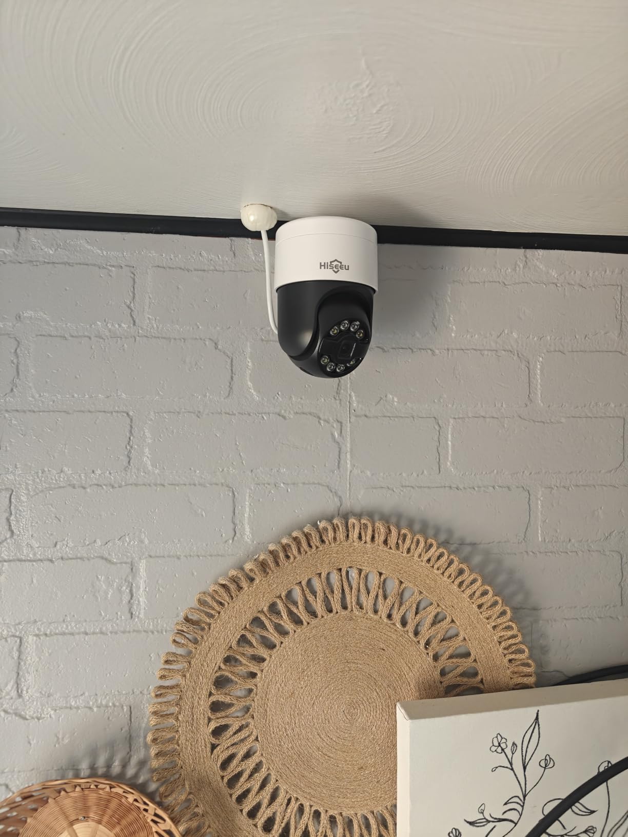 [300Pan 90Tilt+Human Tracking] Hiseeu 4K PoE PTZ Camera System,NVR Security Camera System w/6Pcs 5MP Wired Security Camera Outdoor&Indoor,2-Way Audio,Waterproof,7/24 Record for Home Surveillance customer photo 1