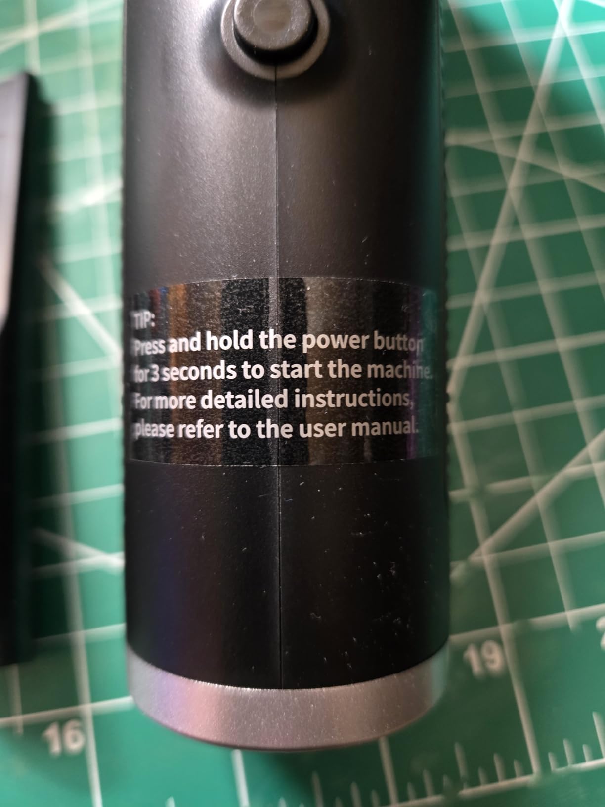 Compressed Air Duster-3 Gear Adjustable 100000RPM Electric Air Duster with LED Light, Rechargeable Cordless Air Blower for Keyboard Electric Devices Cleaning. Replaces Compressed Air Cans (Black) customer photo 1