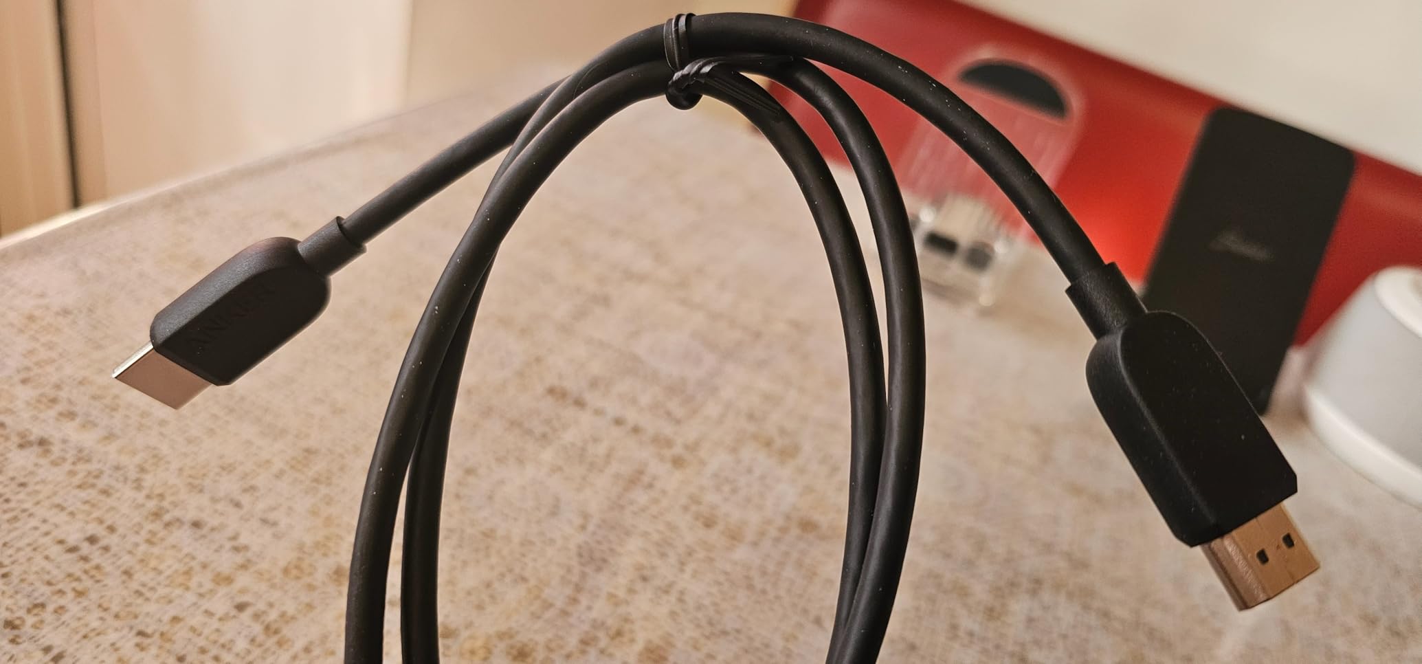 Anker HDMI Cable 8K@60Hz, Ultra HD 4K@120Hz HDMI Cord,48 Gbps Certified Ultra High-Speed,Compatible with PlayStation 5,Xbox,Samsung TVs,and More (6FT) customer photo 2