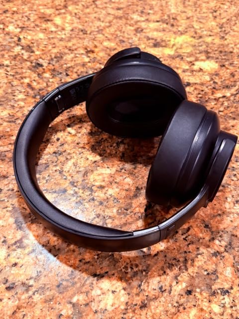 Picun B8 Bluetooth Headphones, 120H Playtime Headphone Wireless Bluetooth with 3 EQ Modes, Low Latency, Hands-Free Calls, Over Ear Headphones for Travel Home Office Cellphone PC Black customer photo 2