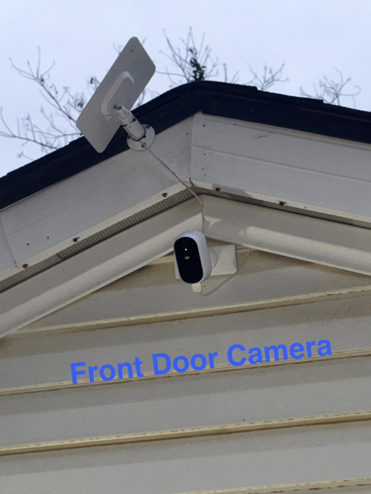 Arlo Essential Security Cameras Wireless Outdoor 2K (2nd Gen, 2023 Release) - Battery Power, Person Recognition, Package Detection, Animated Preview, 1-Month Trial of Secure Plan, 2 Cam, White customer photo 2