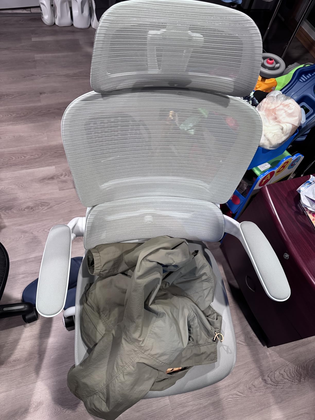 TRALT Office Chair Ergonomic Desk Chair, 330 LBS Home Mesh Office Desk Chairs with Wheels, Comfortable Gaming Chair, High Back Office Chair for Long Hours (Black) customer photo 1