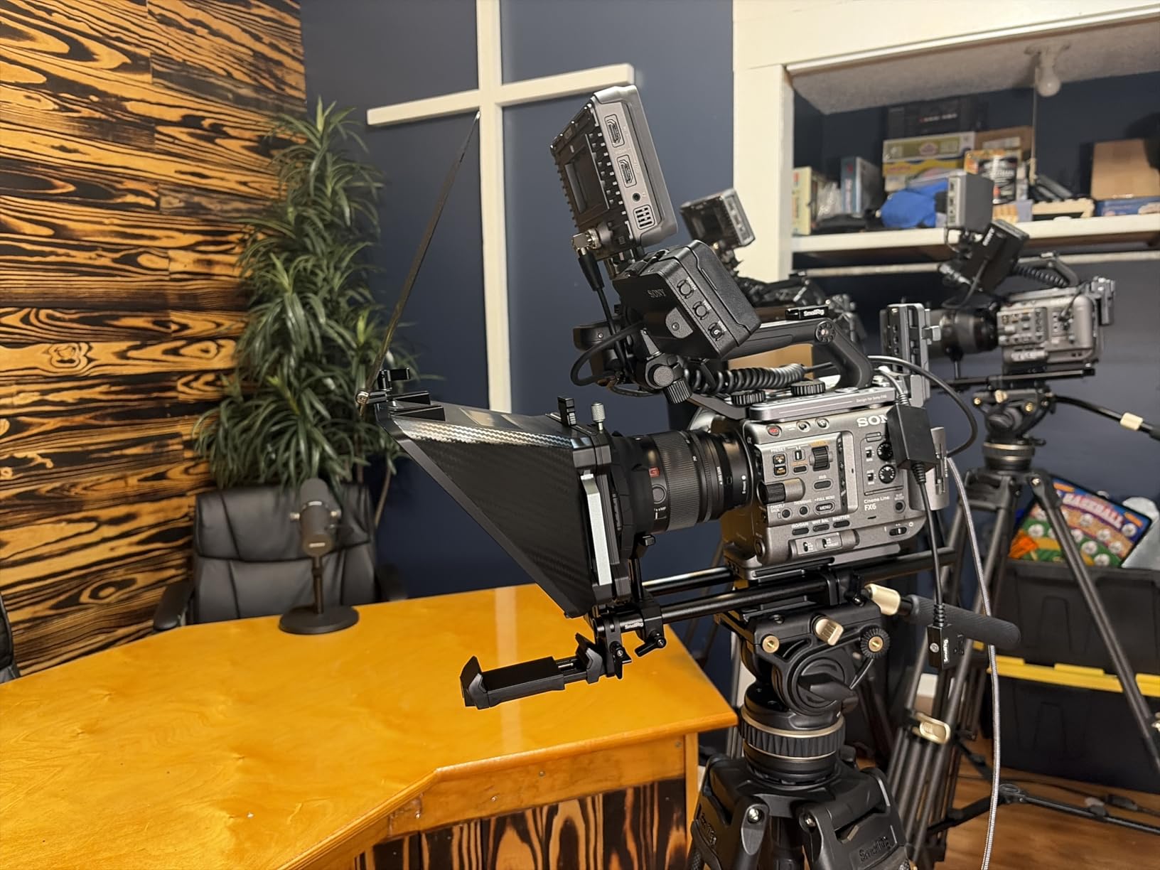 SMALLRIG Teleprompter for iPad Tablet up to 11 inch, NOT for Smartphone, SmallGoGo APP Supports PDF Picture Word TXT, Must Work with 15mm LWS Baseplate for Mirrorless DSLR Camcorder - 3646 customer photo 2