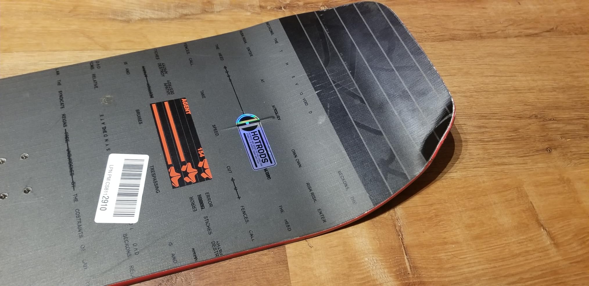 Rome Agent 20th Anniversary LE Snowboard customer photo 1