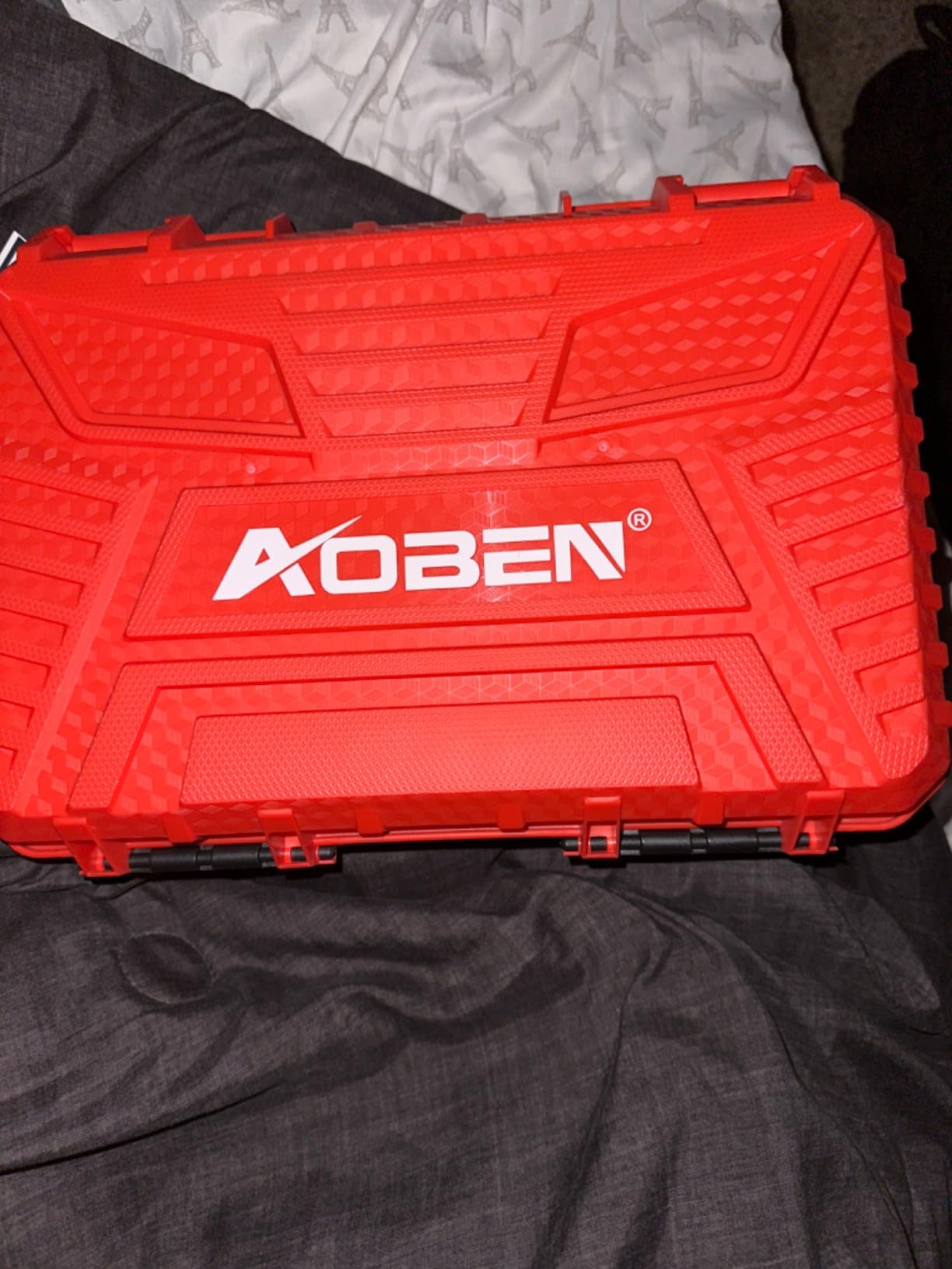 AOBEN Cordless Impact Wrench 1/2 Inch, Power Impact Gun Kit, Max 600N.M/450Ft-lbs High Torque Electric Impact Driver for Car RV Tire, 4.0Ah Battery, Charger, 6 Sockets & Storage Tool Case customer photo 2