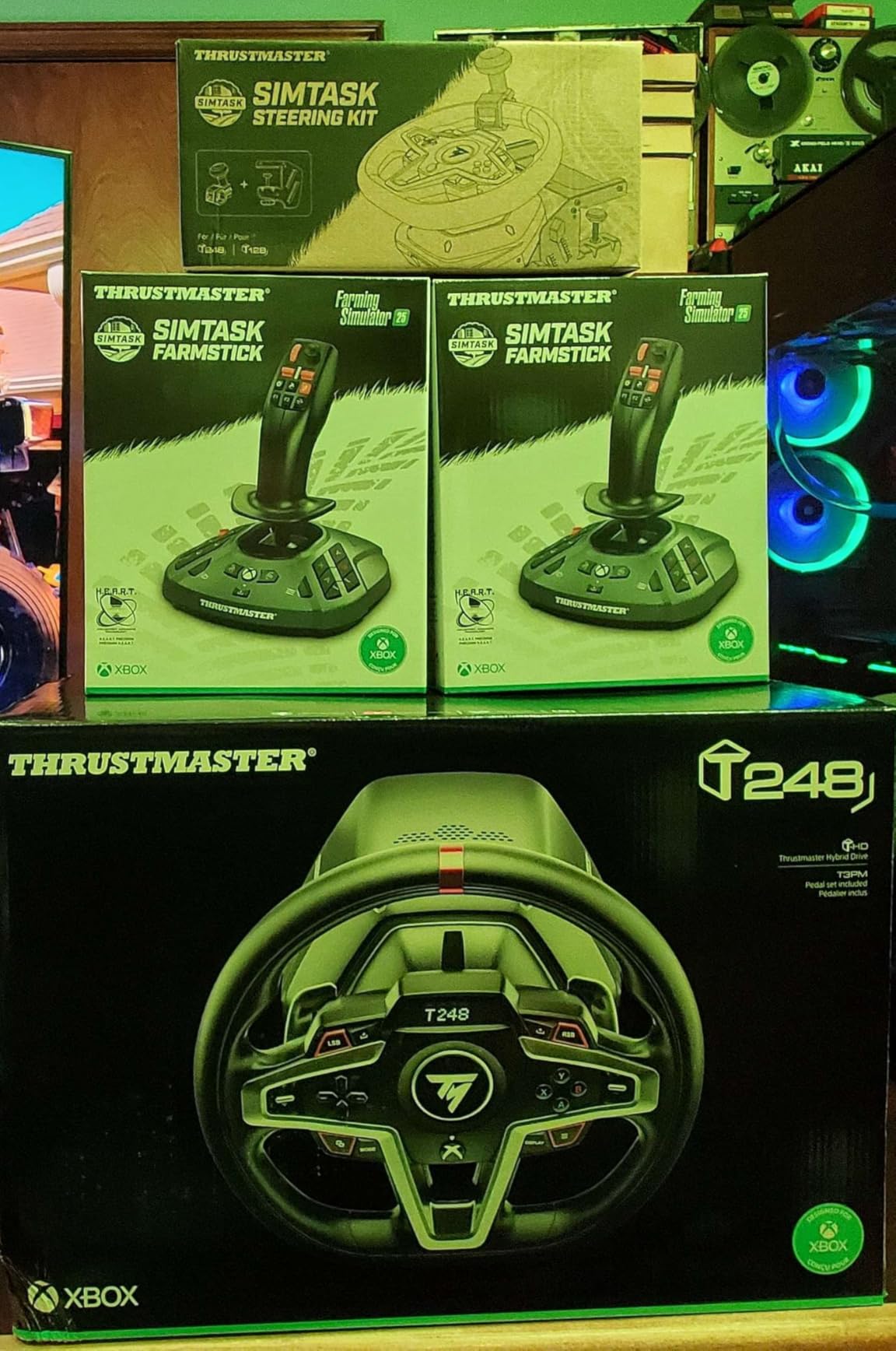 Thrustmaster SimTask Farmstick, 3-Axis Joystick for Farm Simulation Gaming (Compatible with PC) customer photo 1