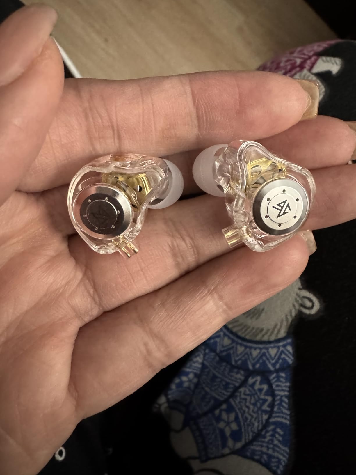 KZ DQS Wired Earbuds Dynamic Driver in Ear Monitor Headphone Semi-Open HiFi Bass Earphone 2pin 3.5mm Gaming Earbuds for Singers Musicians customer photo 2