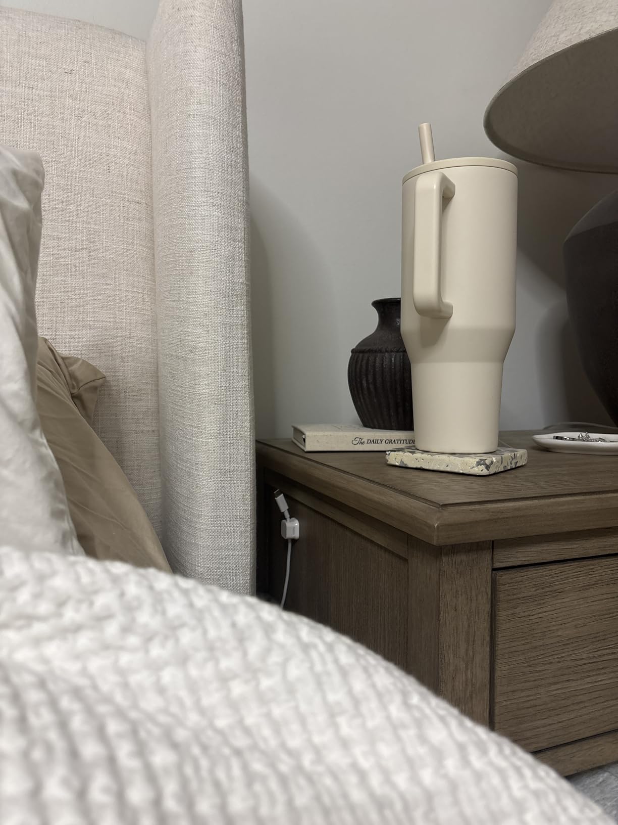 9 Pack Magnetic Cable Clips [Cable Smooth Adjustable] Cord Holder, Under Desk Cable Management, JOYROOM Adhesive Wire Holder Keeper Organizer for Home Office Desk Phone Car Wall Desktop Nightstand customer photo 1