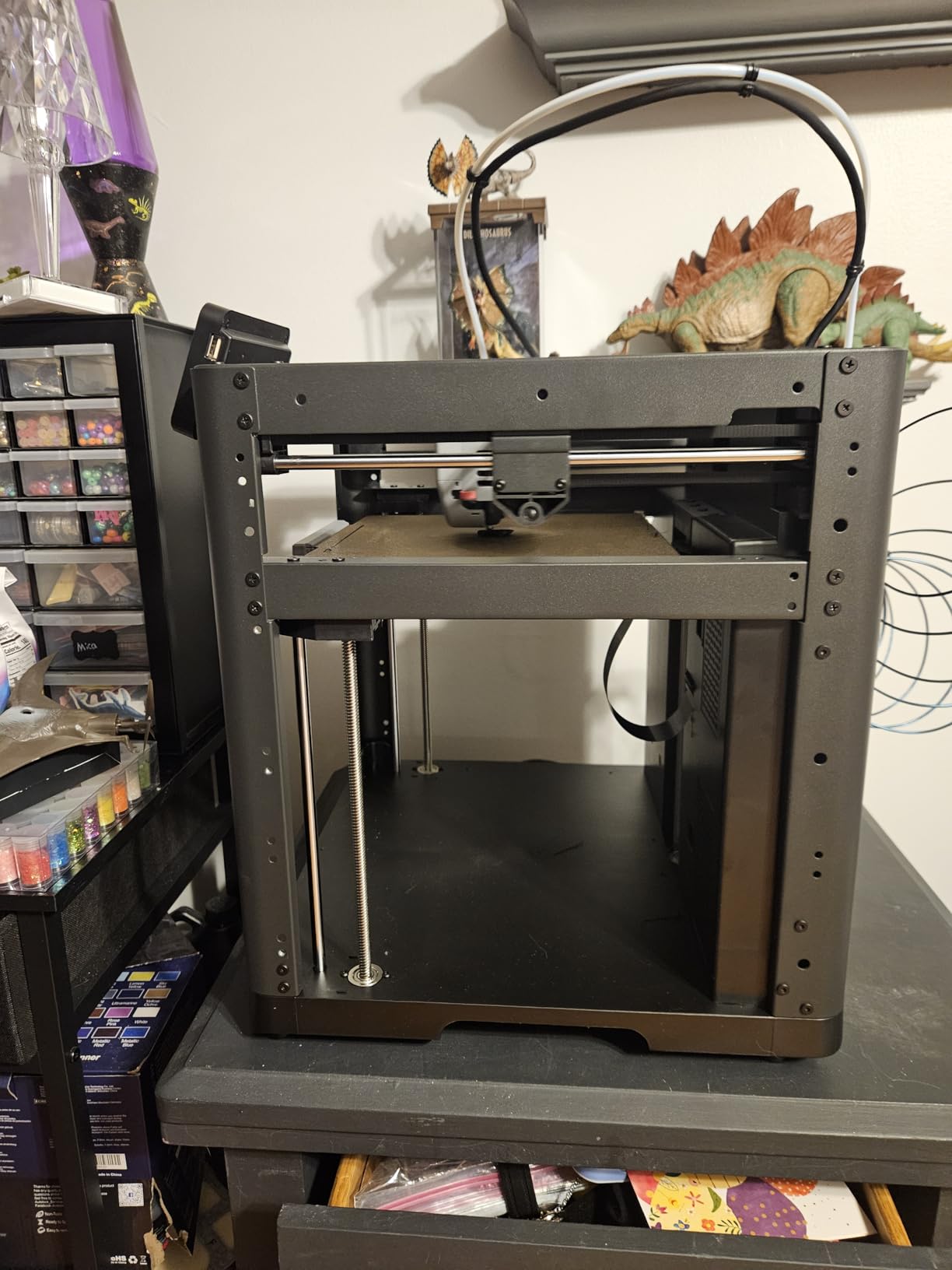 FLASHFORGE Adventurer 5M 3D Printer with Fully Auto Leveling, Max 600mm/s High Speed Printing, 280°C Direct Extruder with 3S Detachable Nozzle, CoreXY All Metal Structure, Print Size 220x220x220mm customer photo 1