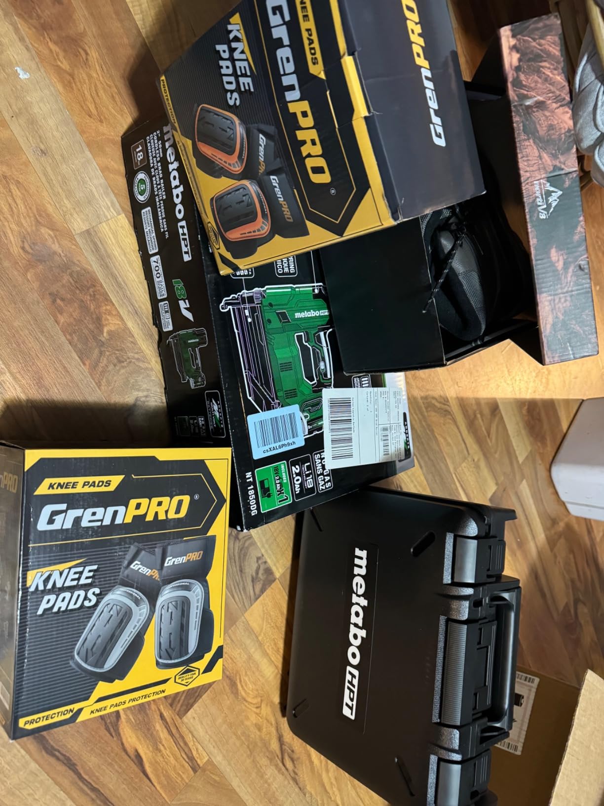 Professional Knee Pads for Work, Heavy Duty Thick Foam Knee Pads Tools, Knee Pad with Soft Gel Cushion for Construction, Work, Flooring, Gardening, Cleaning, Tiling, Orange customer photo 2