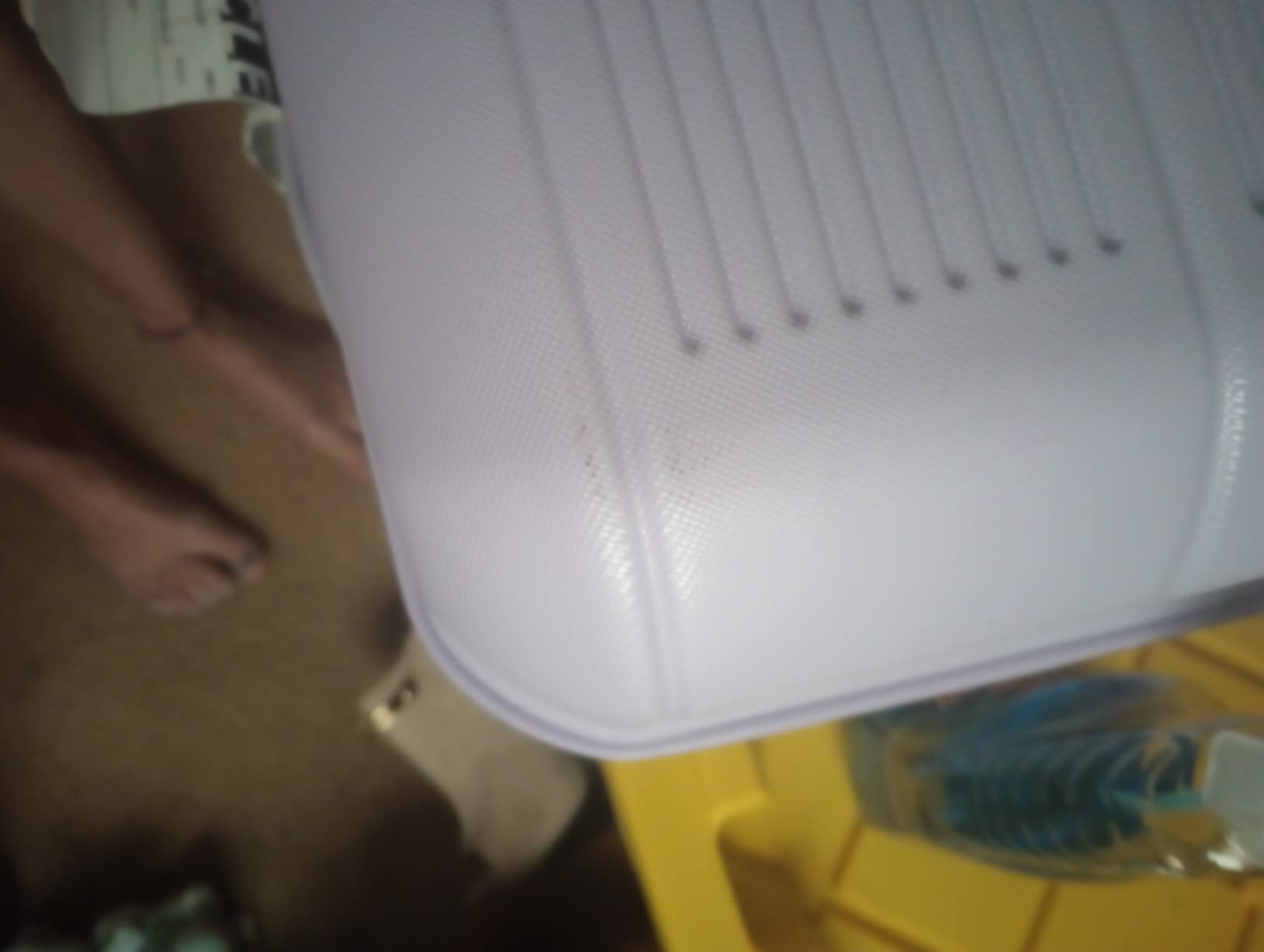 American Tourister Stratum 2.0 Expandable Hardside Luggage with Spinner Wheels, Checked-Large, Jade Green customer photo 2