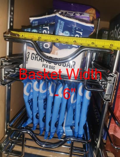 OCG 2 Tier Pull Out Cabinet Organizer (21.5