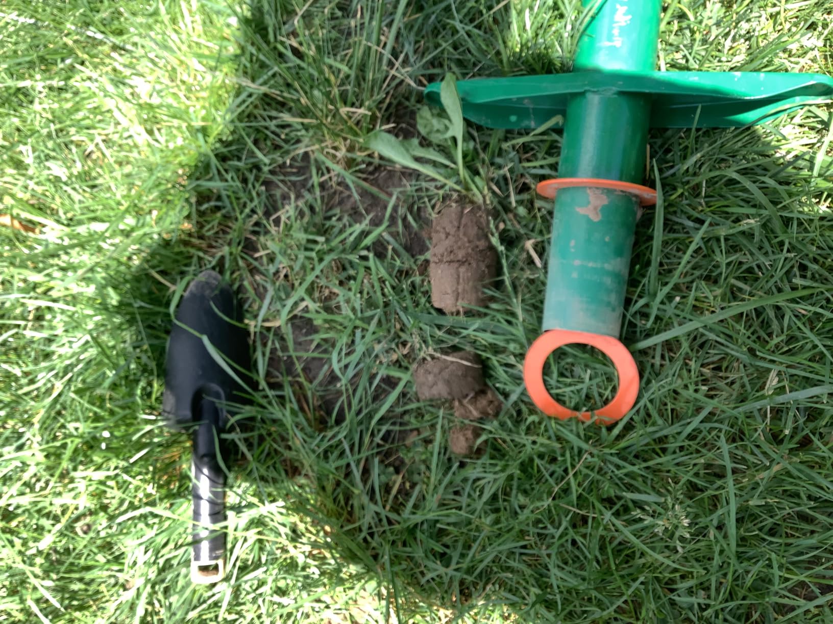Landzie Bulb Planter Tool Grass Plugger Tool Manual Sod Cutter and Sod Plugger Tool customer photo 1
